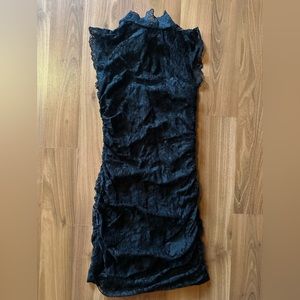 Forever 21 Black Lace Mini Dress Like New
